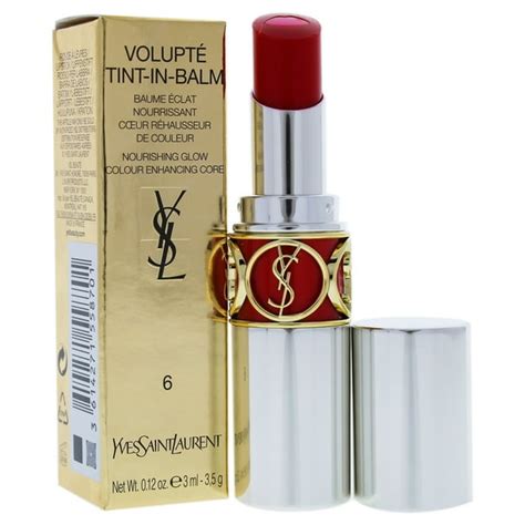 touch me red ysl tint balm|Yves Saint Laurent Volupte Tint In Balm 6 Touch Me .